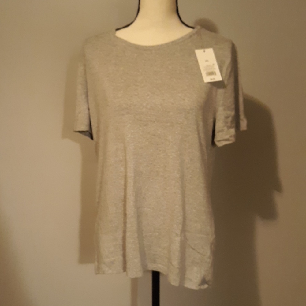 5 for 25 a new day women's light Heather Grey tee